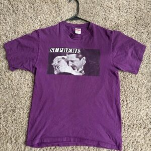 Supreme Bela Lugosi Tee Purple (Size Large) SS19